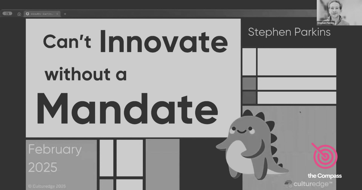 Eliminate Ambiguity, Correct Asymmetry and Promote Accountability With An Innovation Mandate