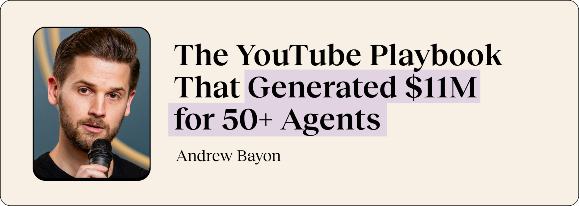 🧱 This YouTube strategy helped 50+ agents make $11M