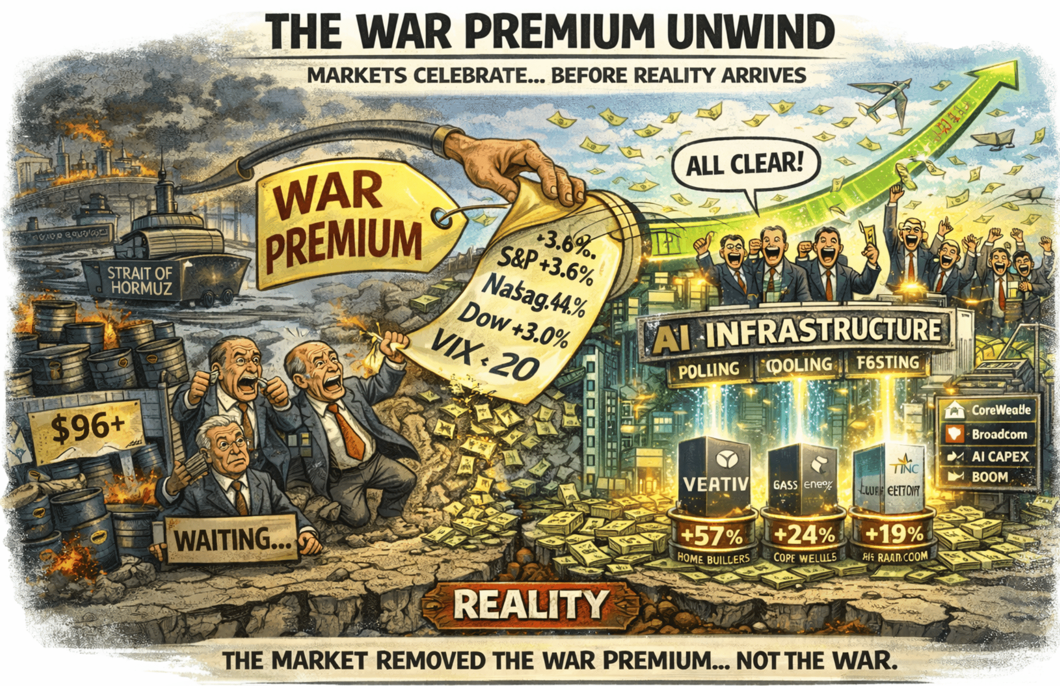 Peace Talks Snag, Markets Shake It Off