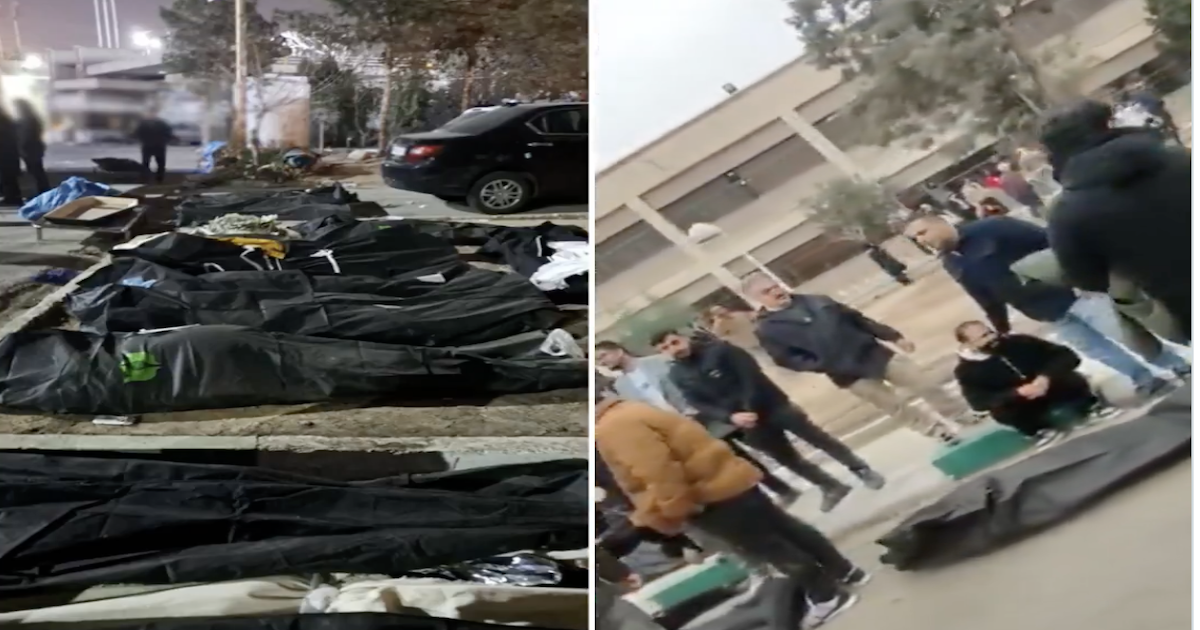 Iran Slaughters Protesters as Families Search Rows of Bodies