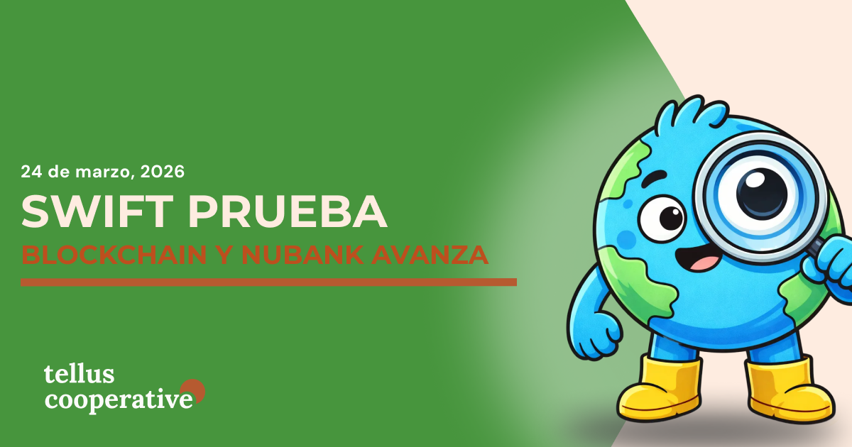 SWIFT prueba blockchain y Nubank avanza