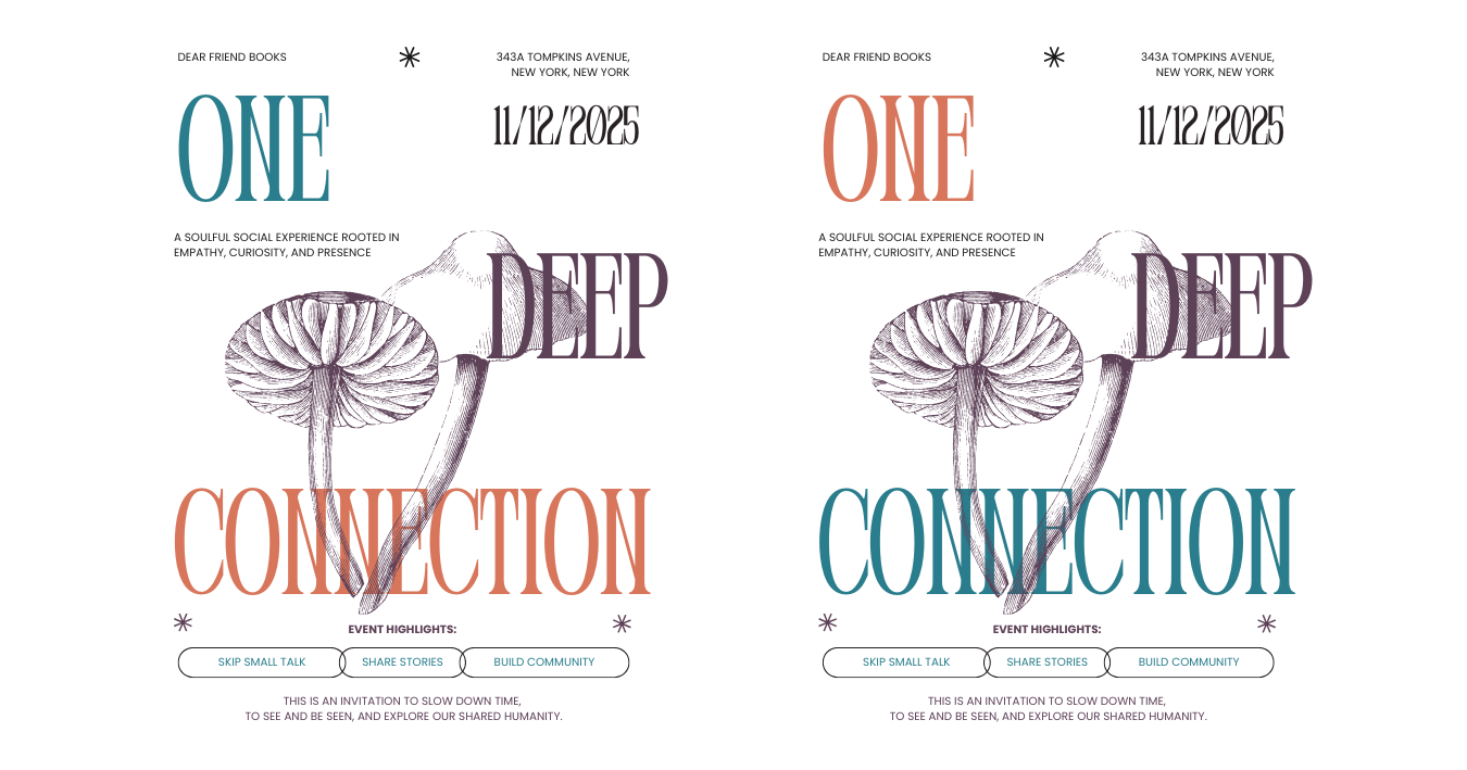 Join me for a special event at dear friend books