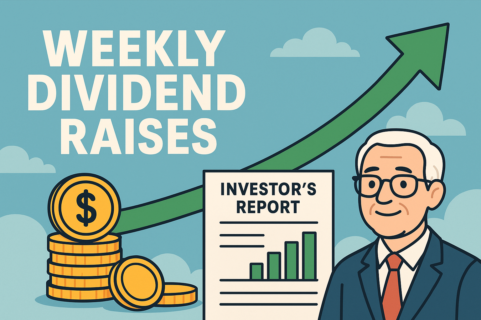 💿 Weekly Dividend Hikes — March-April 25–01, 2026