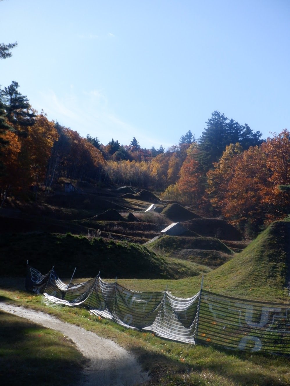 Fall Riding at Highland Bike Park 