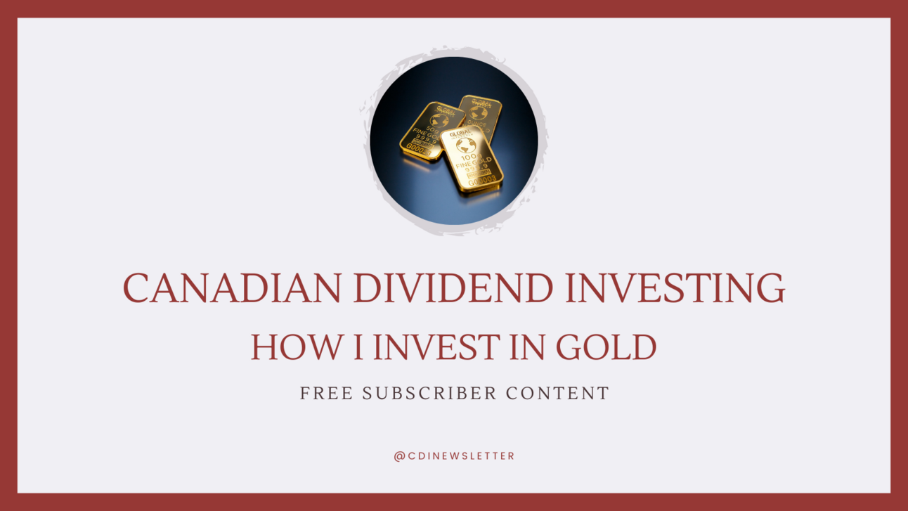 How I Invest in Gold Stocks