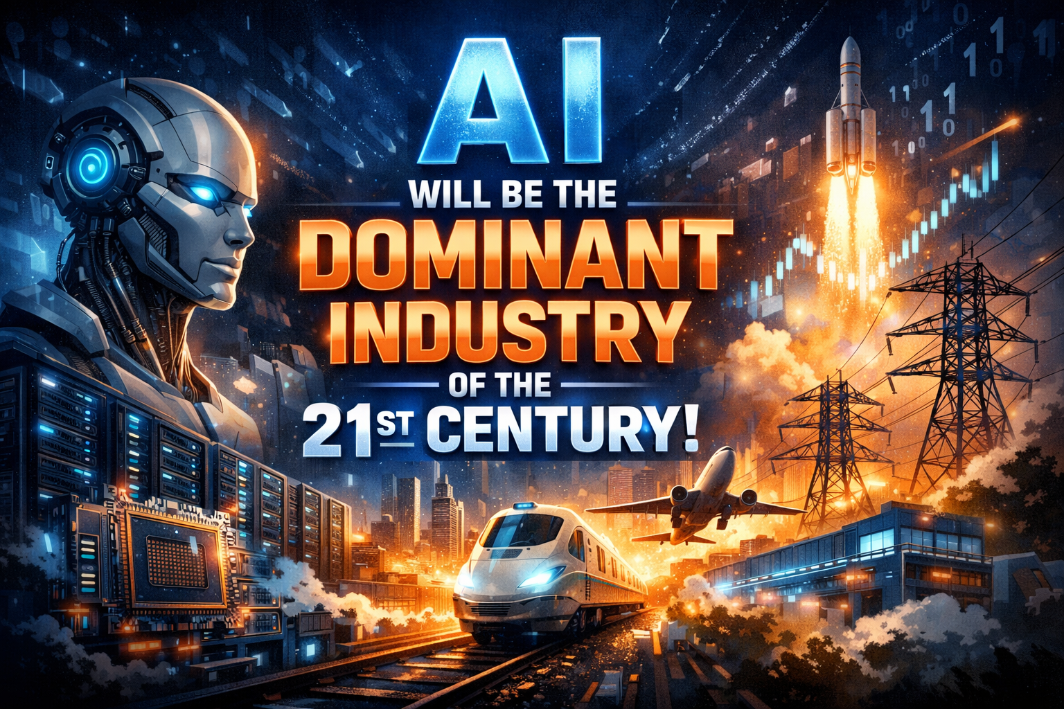 AI WILL BE THE DOMINANT INDUSTRY OF THE 21ST CENTURY!