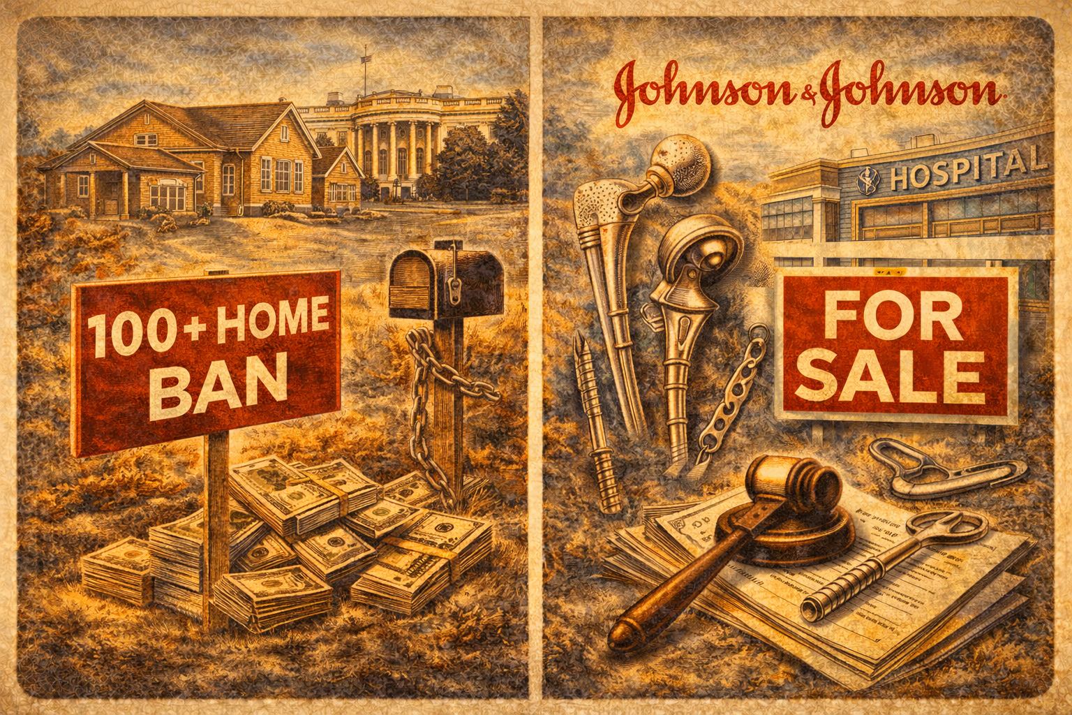 J&J Carve-Out | Redwood 425M | Kalshi CPI | 100-Home Ban