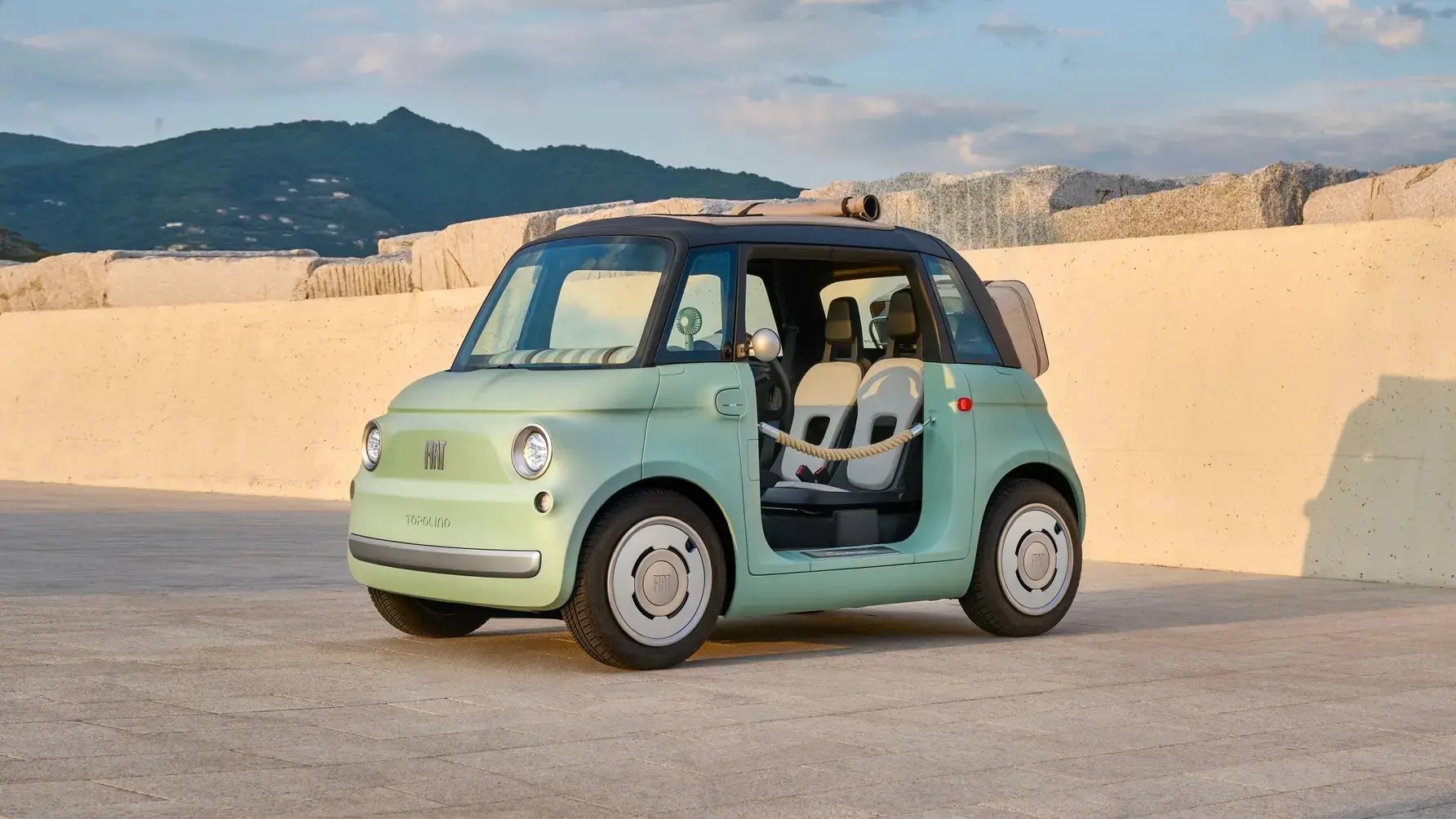 Fiat’s New Tiny EV is Minimal, Simple, and Cute as Heck