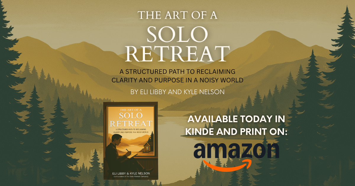 Our Book "The Art of a Solo Retreat" Launches Today! 🎉