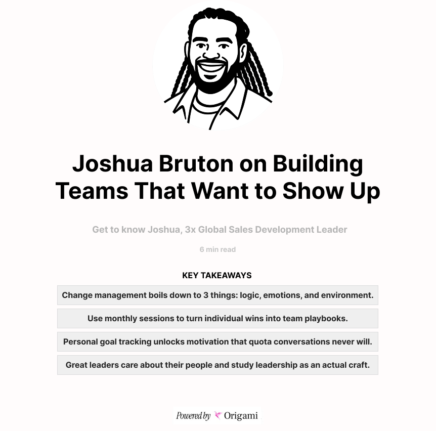 14: Modern GTM - Joshua Bruton