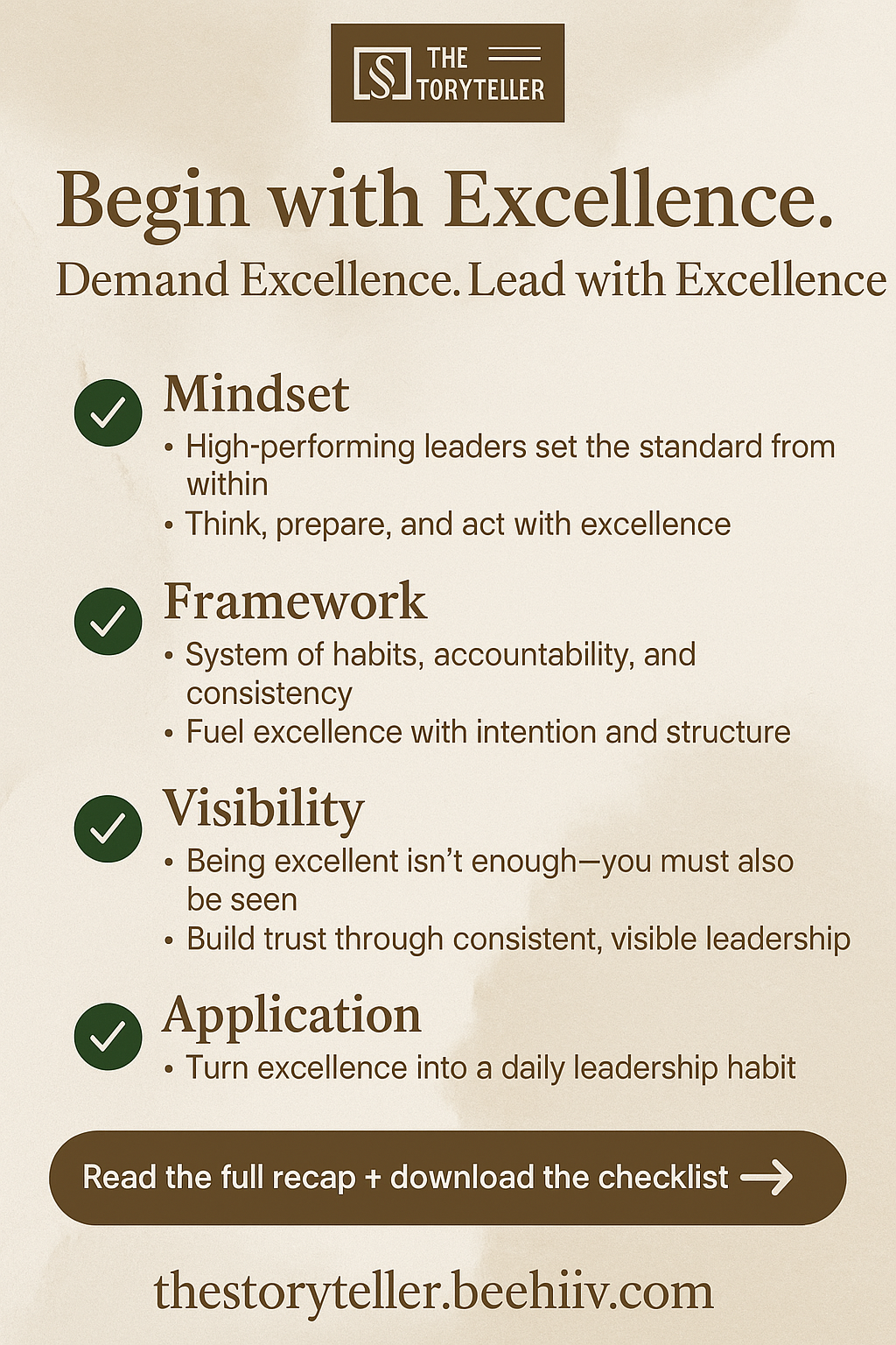 The Excellence Recap