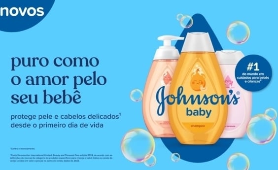 Nova era da JOHNSON’S® Baby no Brasil traz embalagens recicladas, vitamina B5 e mascote oficial