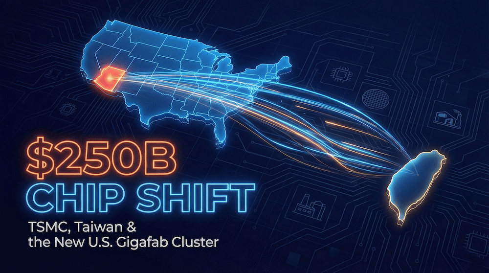 Taiwan's $250 Billion Chip Bet Just Rewrote the Semiconductor Playbook—Here's What Investors Need to Know