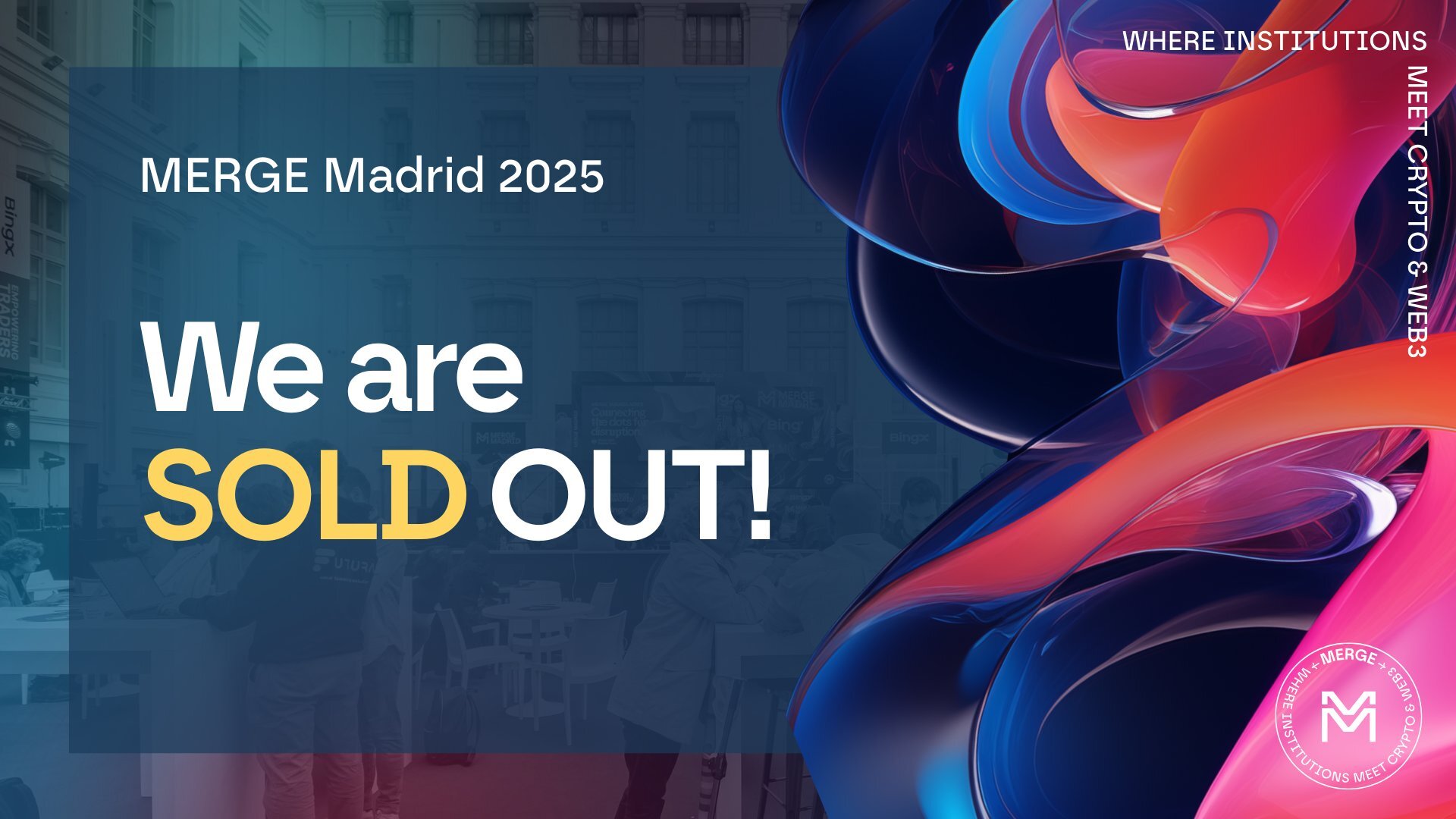 💙 Sold Out! Nos vemos esta semana en varios eventos!