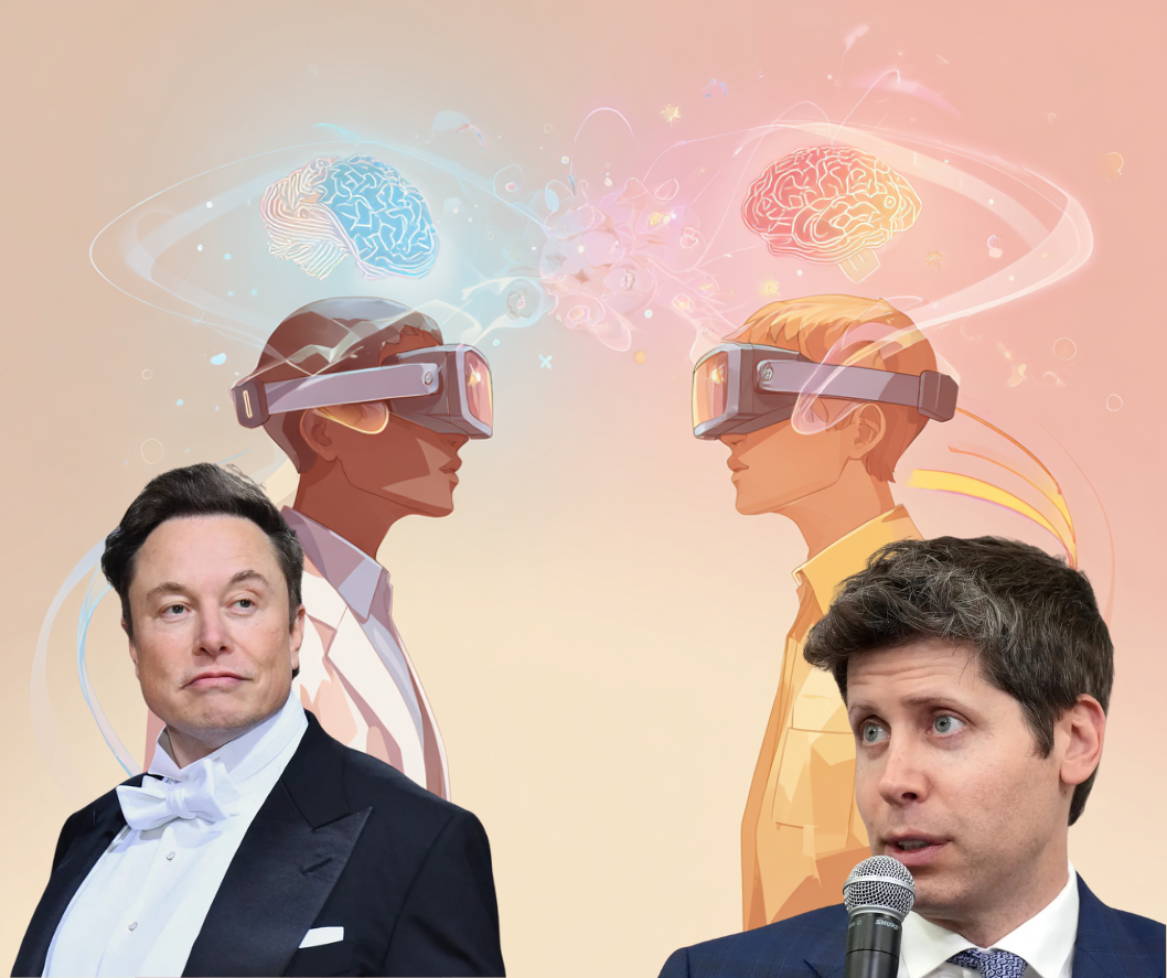 샘 올트먼 vs 일론 머스크: 뇌-컴퓨터 인터페이스 전쟁이 시작됐다