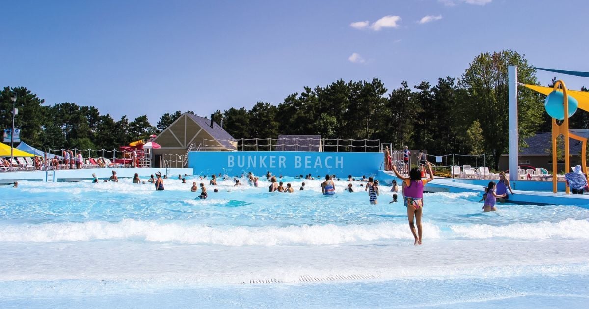 Bunker Beach Waterpark Day!