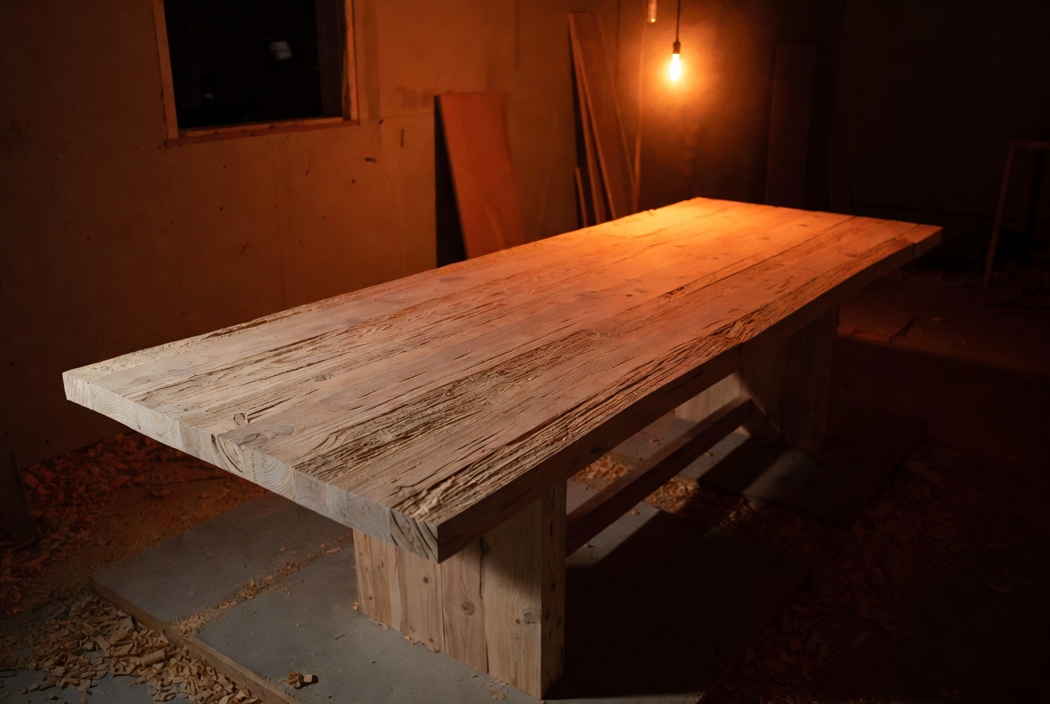 Build the table you want to sit at in ten years.