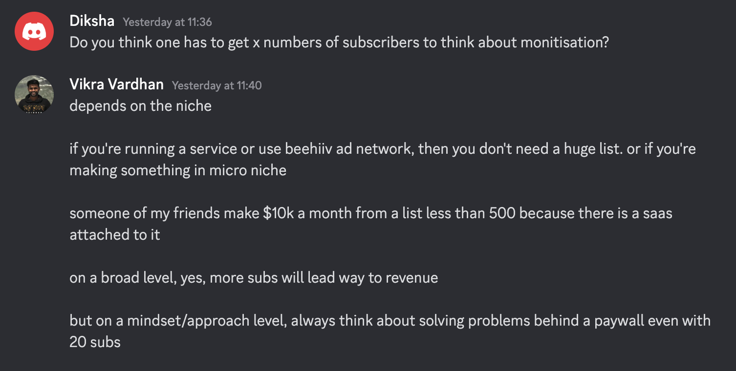 Three pillars of newsletters