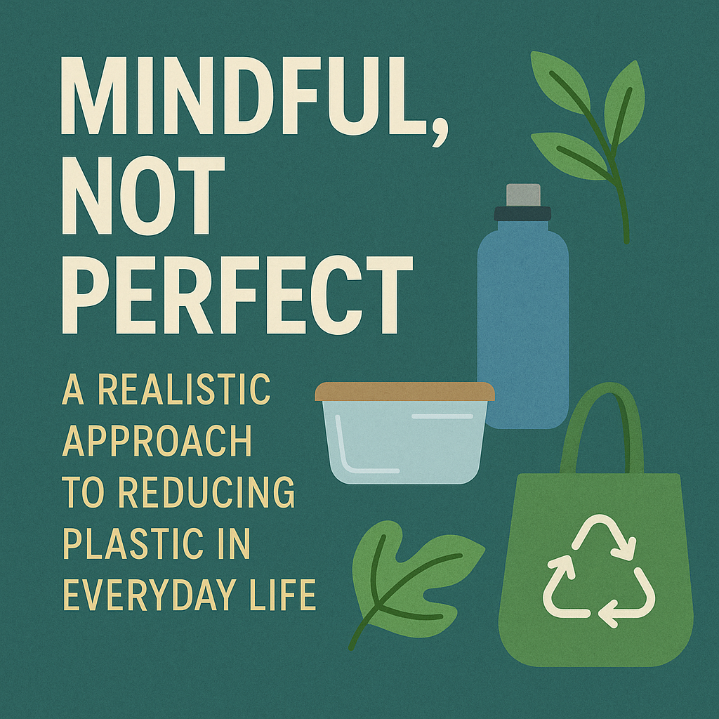 Mindful, Not Perfect: A Realistic Approach to Reducing Plastic in Everyday Life 🌿 