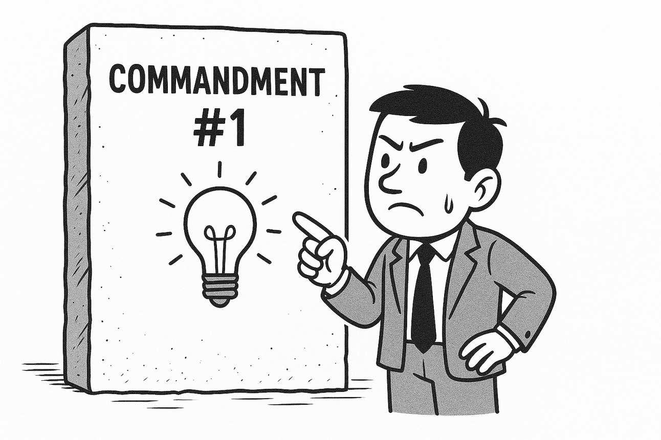 Career Commandment # 1