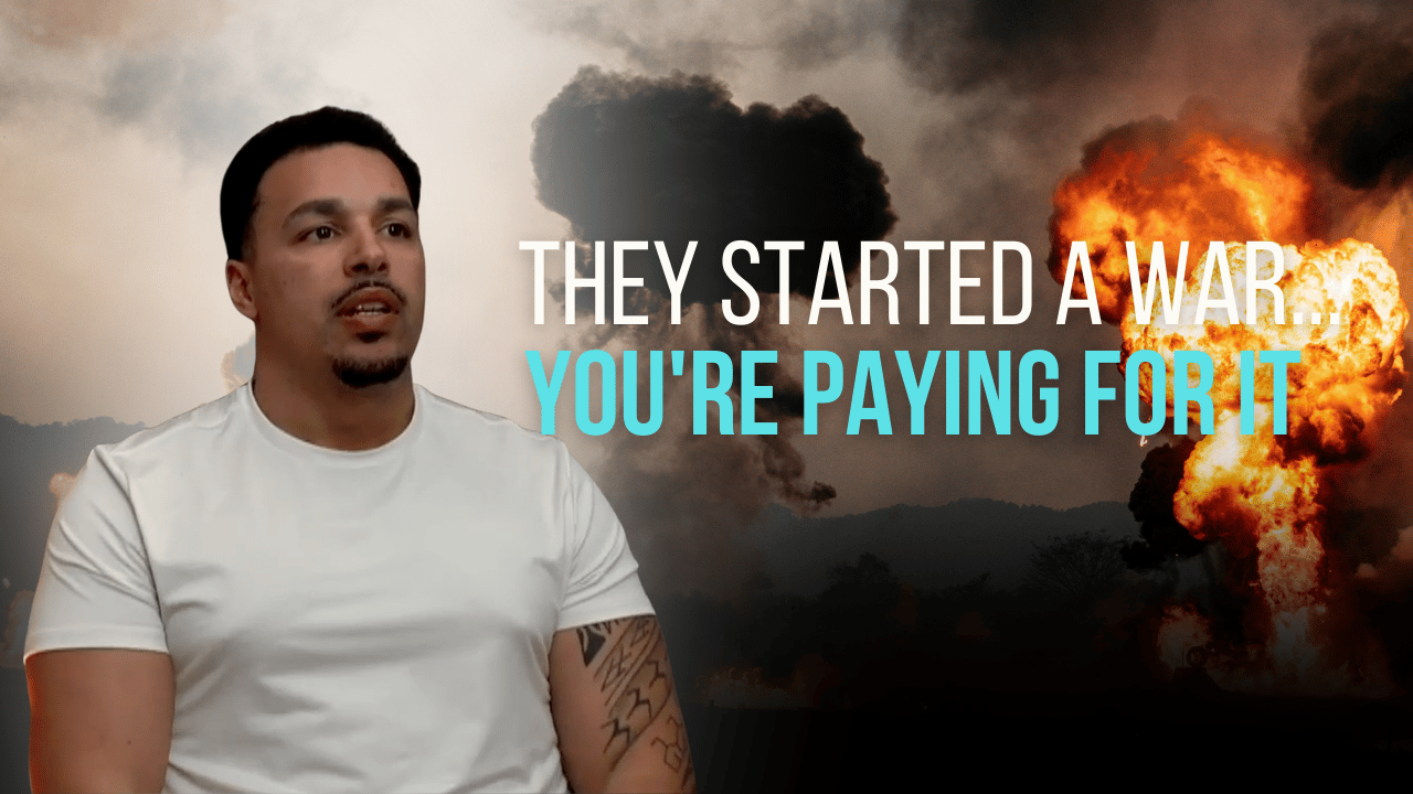They started a war. You're paying for it.