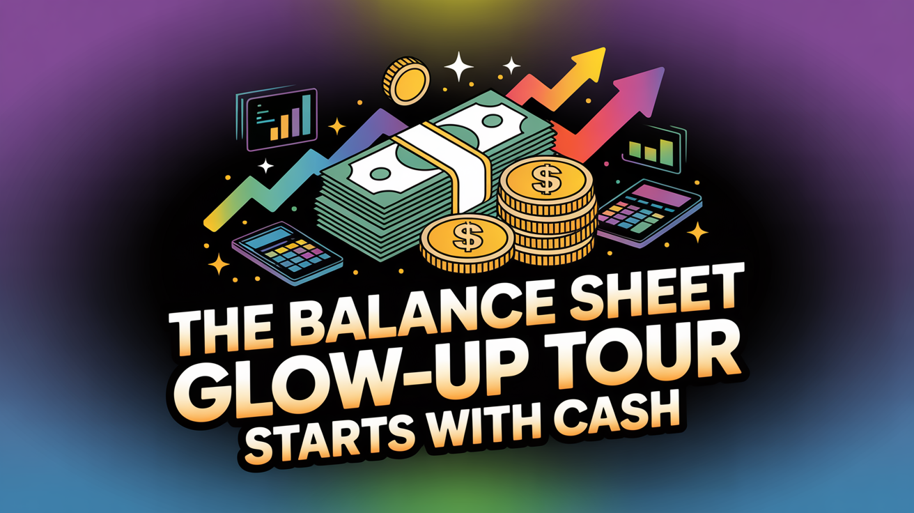 The Balance Sheet Glow-Up Tour Starts With Cash