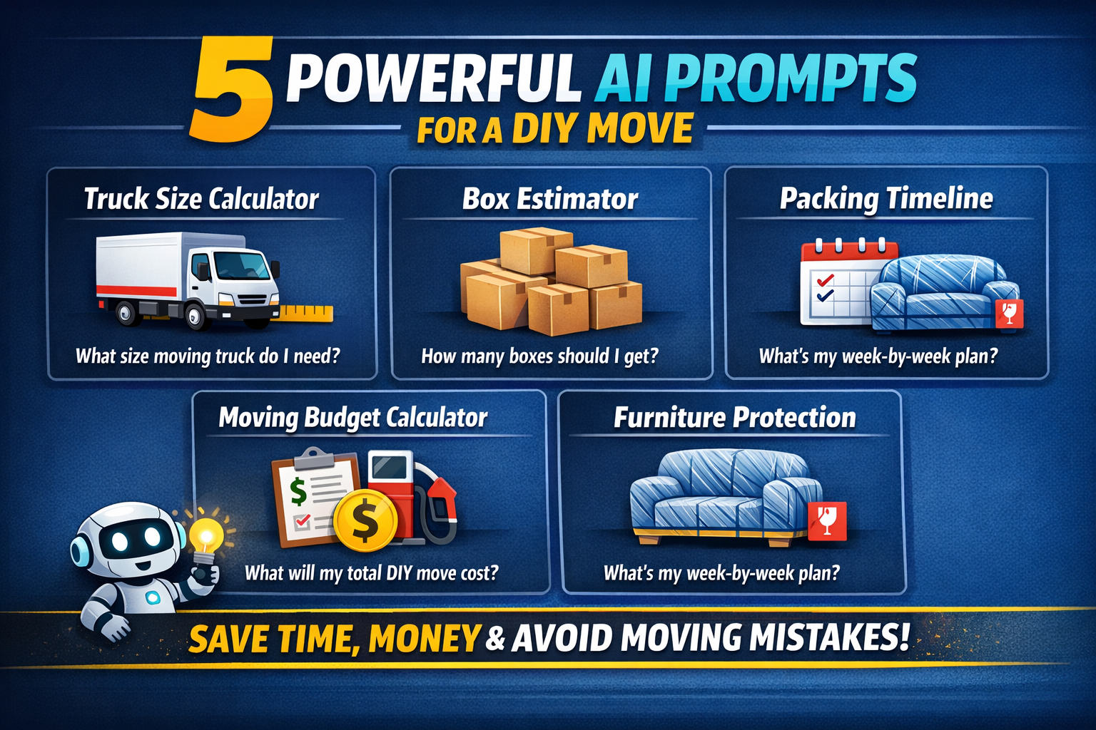 5 Powerful AI Prompts for Anyone Planning a DIY Move