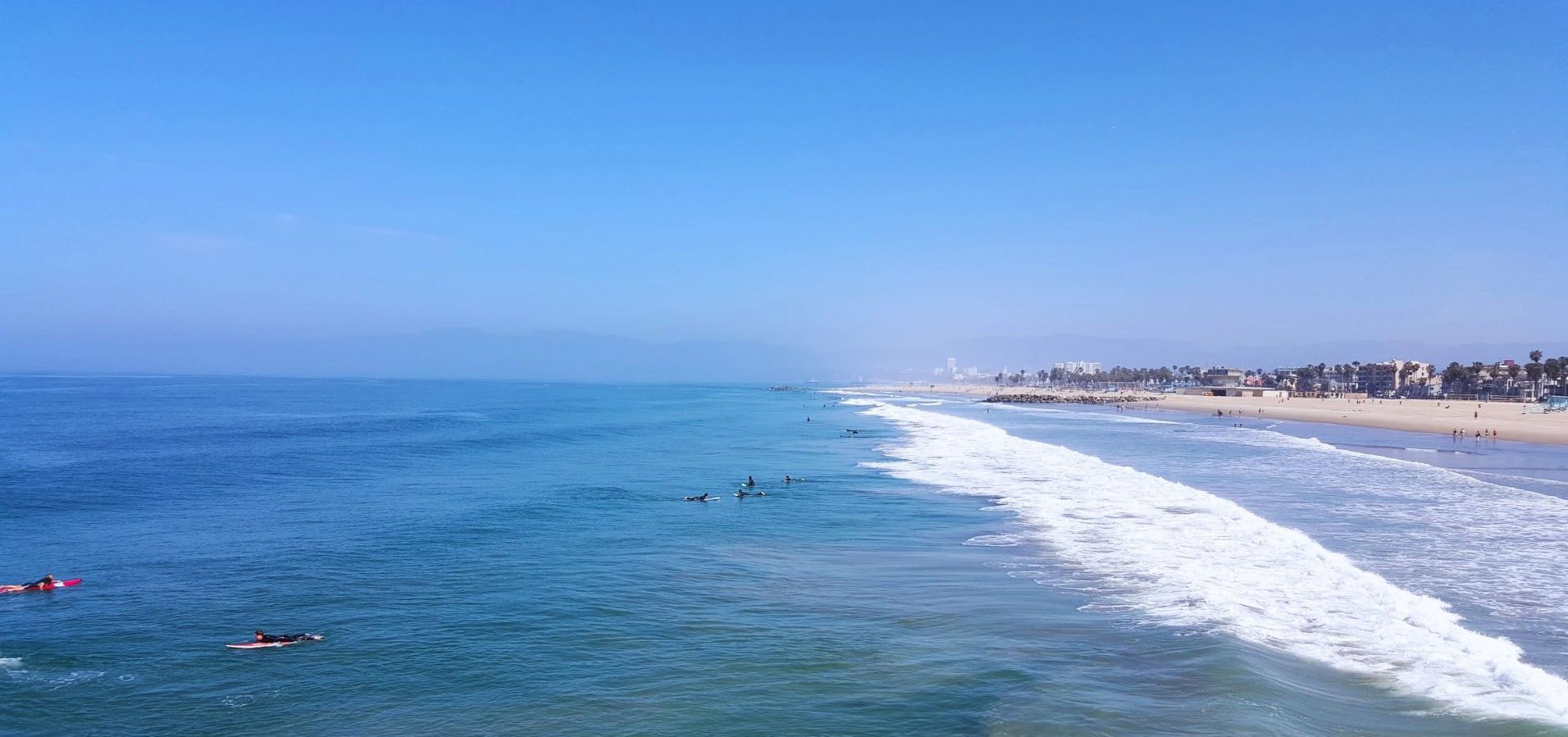 Venice Rising — surfers and families at the beach