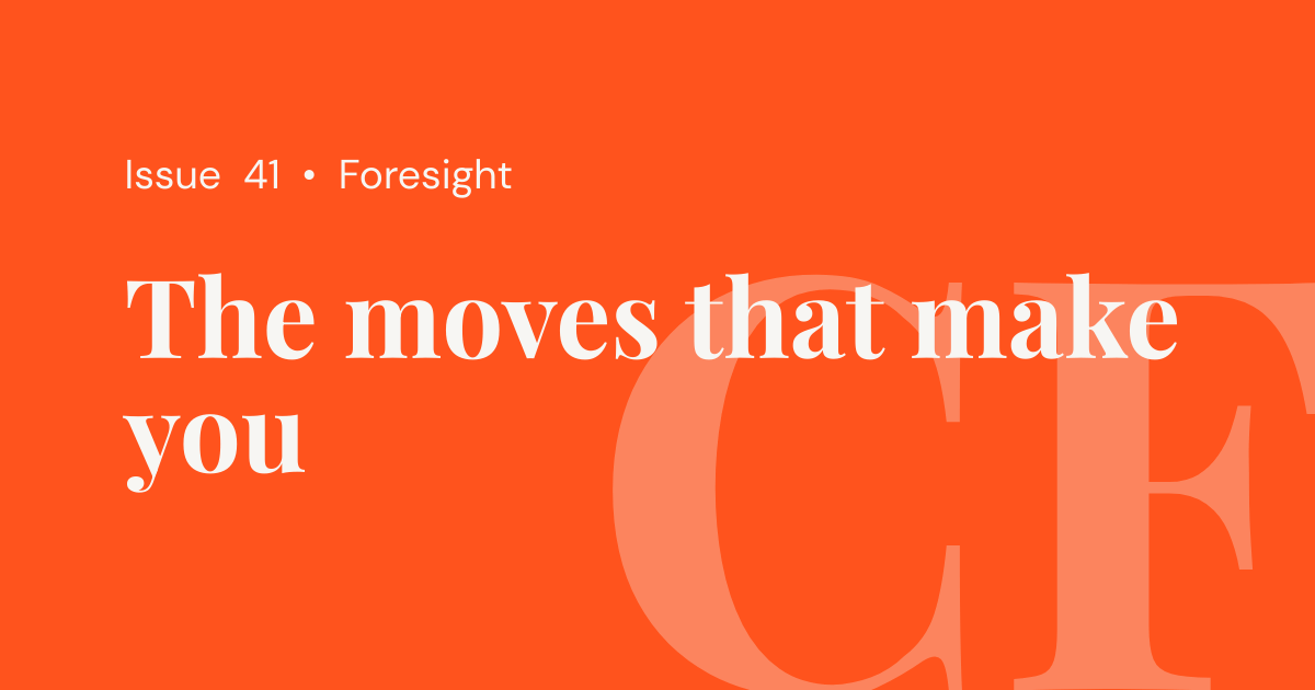 The moves that make you