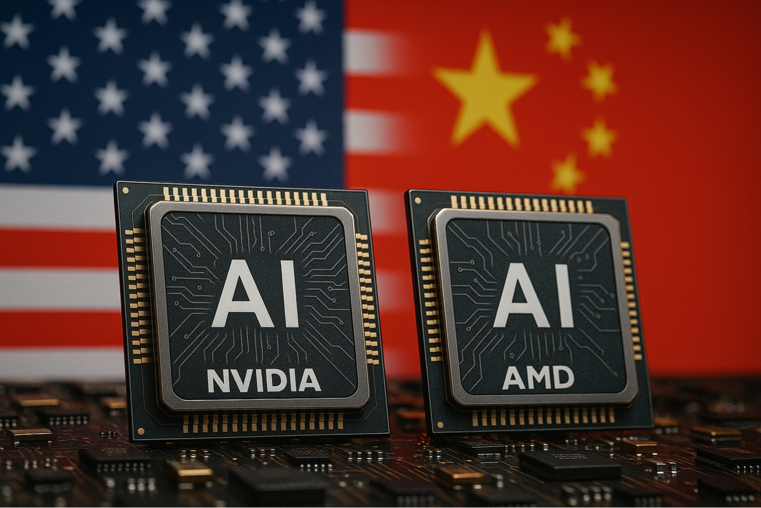 Nvidia, AMD to Pay 15% of China AI Chip Revenue to U.S. Under New Deal