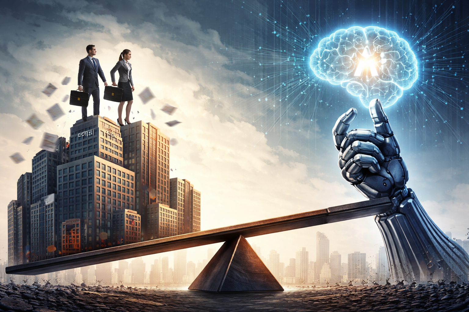 AI Fears Trigger Sharp Sell-Off in Global Brokerage Stocks