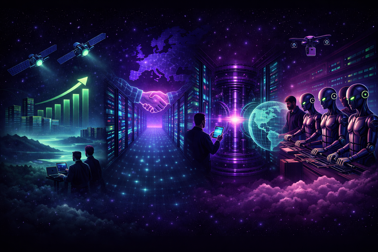 Space, Data Centers, Fusion & Humanoids