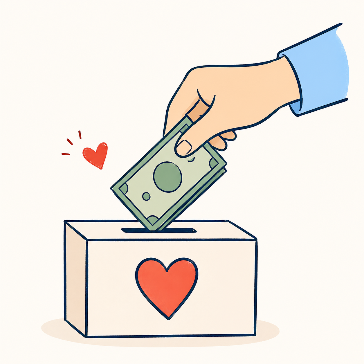 Donate Money, Not Cans