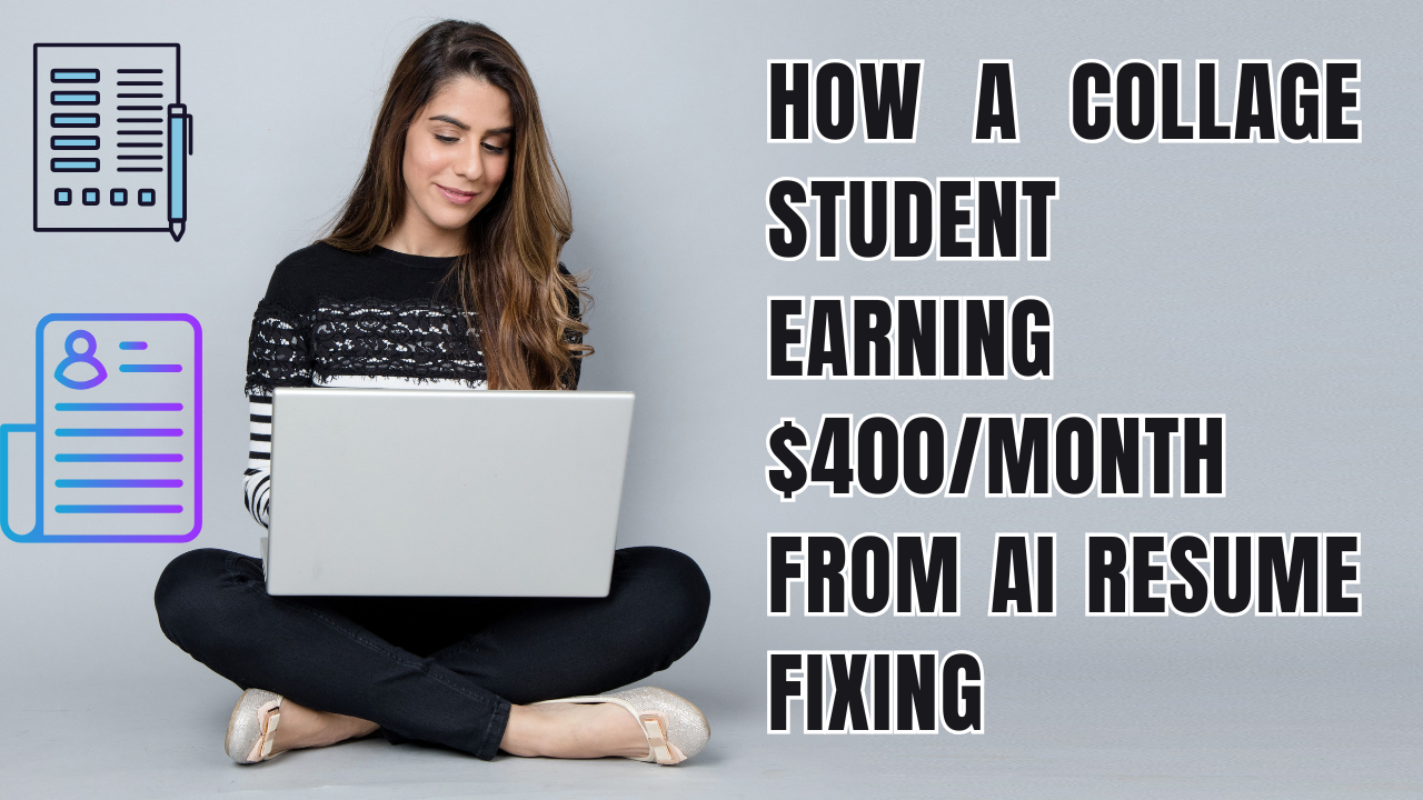 $400/Month From AI Resume Fixing