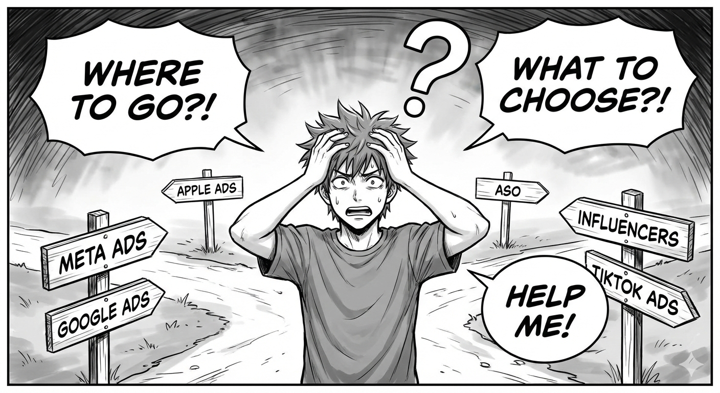 You're wasting time looking for the perfect marketing channel