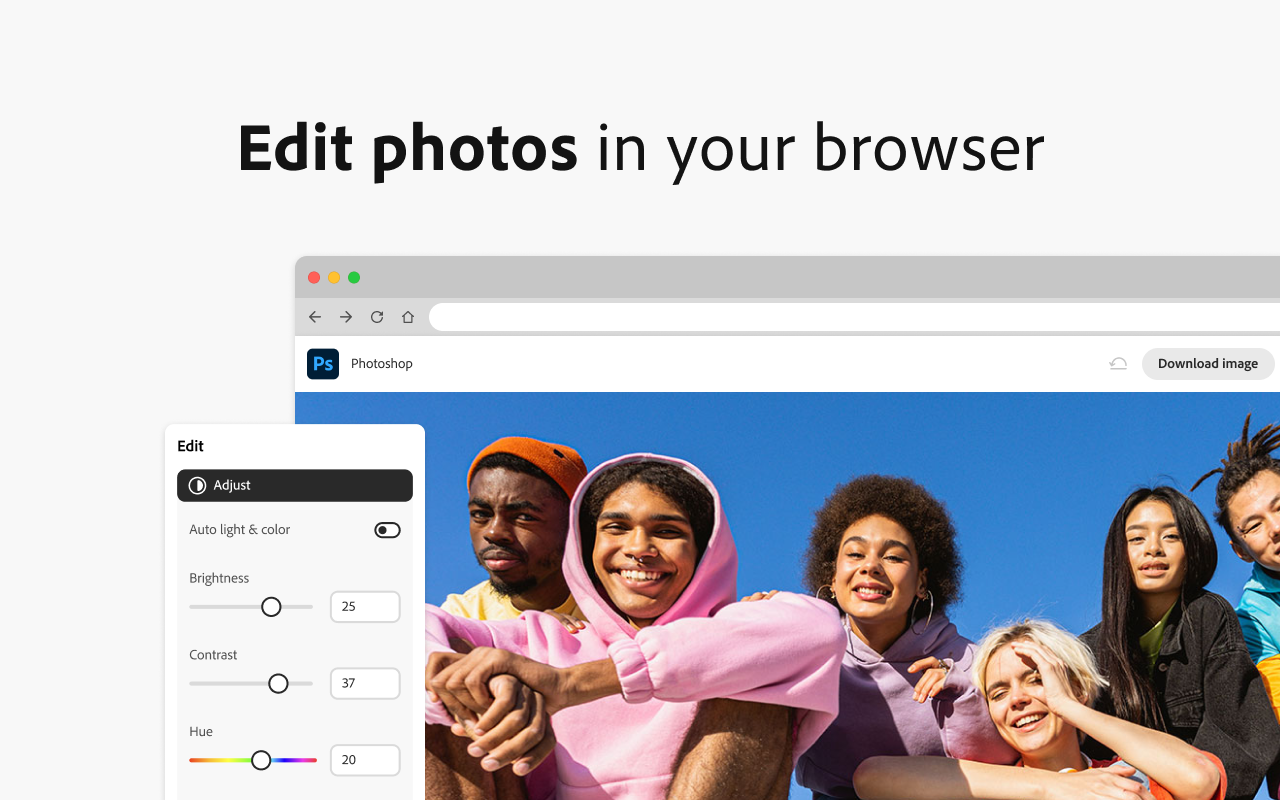 Photoshop releases "Chrome Extension”