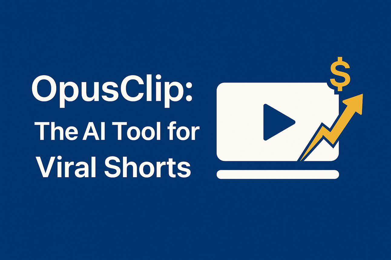 🧠 OpusClip: AI That Turns Long-Form into Viral Shorts