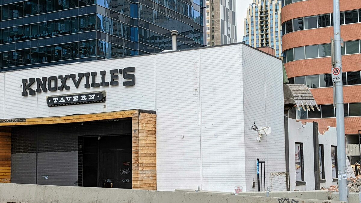 A new kind of electrical avenue is popping up in the former location of Knoxville’s Tavern