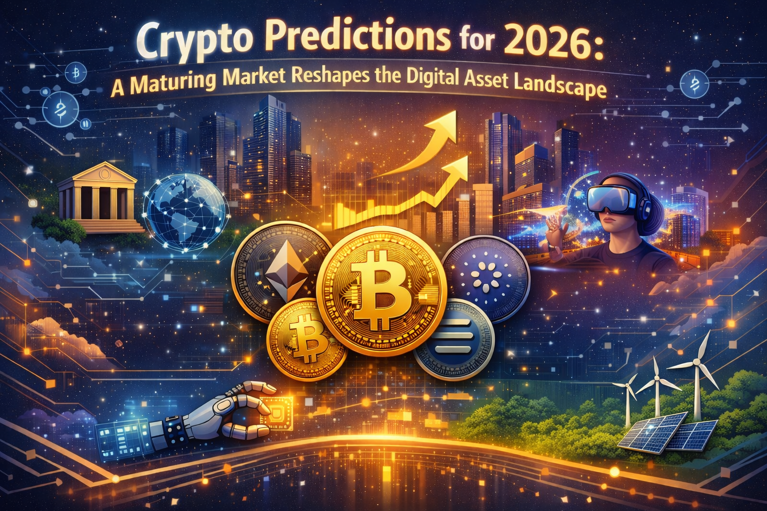 New Crypto Predictions for 2026: A Maturing Market Reshapes the Digital Asset Landscape