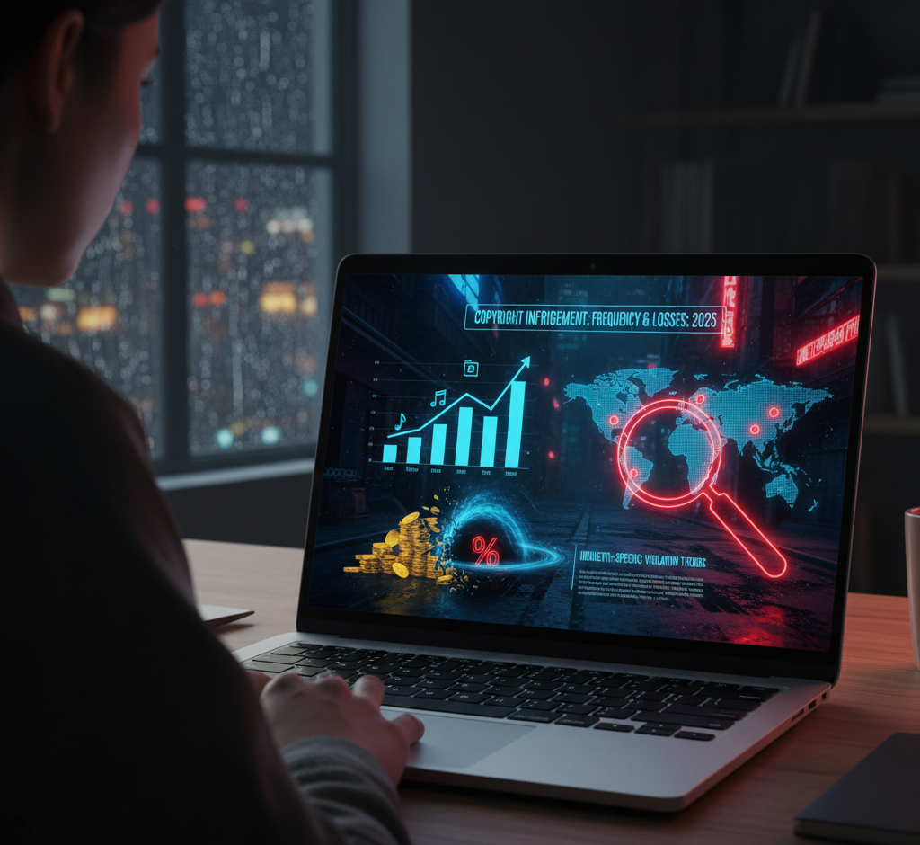Copyright Infringement: Frequency & Losses: 2025