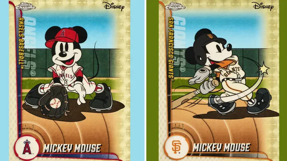 Mickey Mouse Joins The Big Leagues 