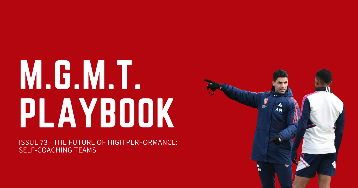 The Future of High Performance: Self-Coaching Teams