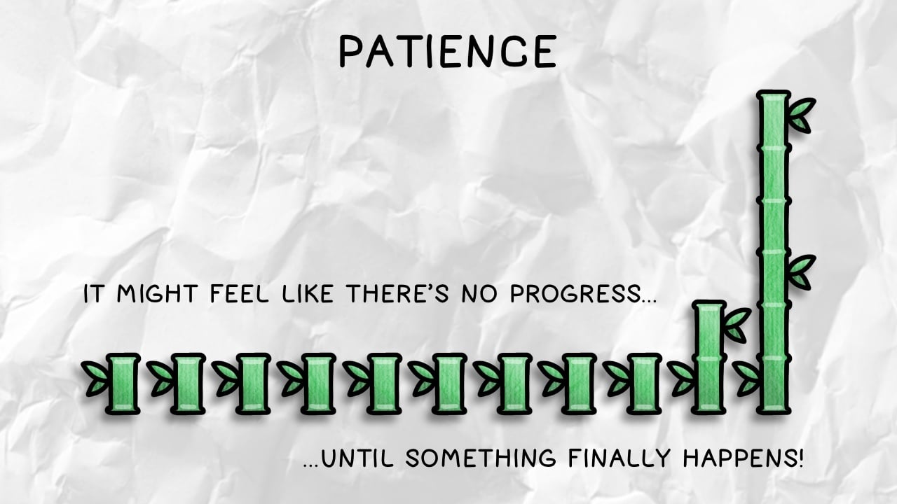  Patience – Give Yourself Grace on the Journey