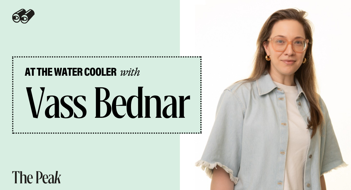 Water Cooler with Vass Bednar