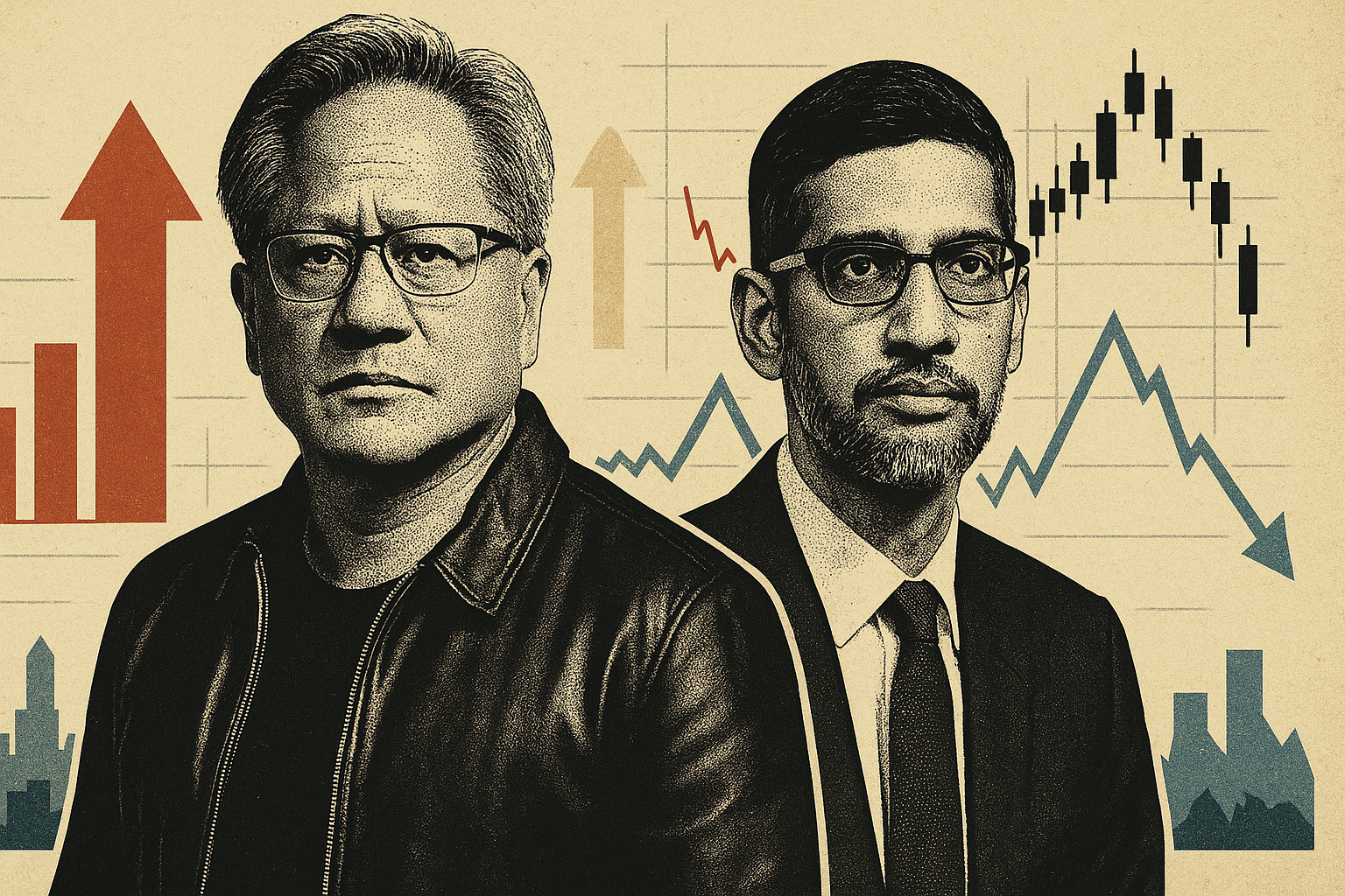 Investors are positioning as if Google is stealing Nvidia's AI crown