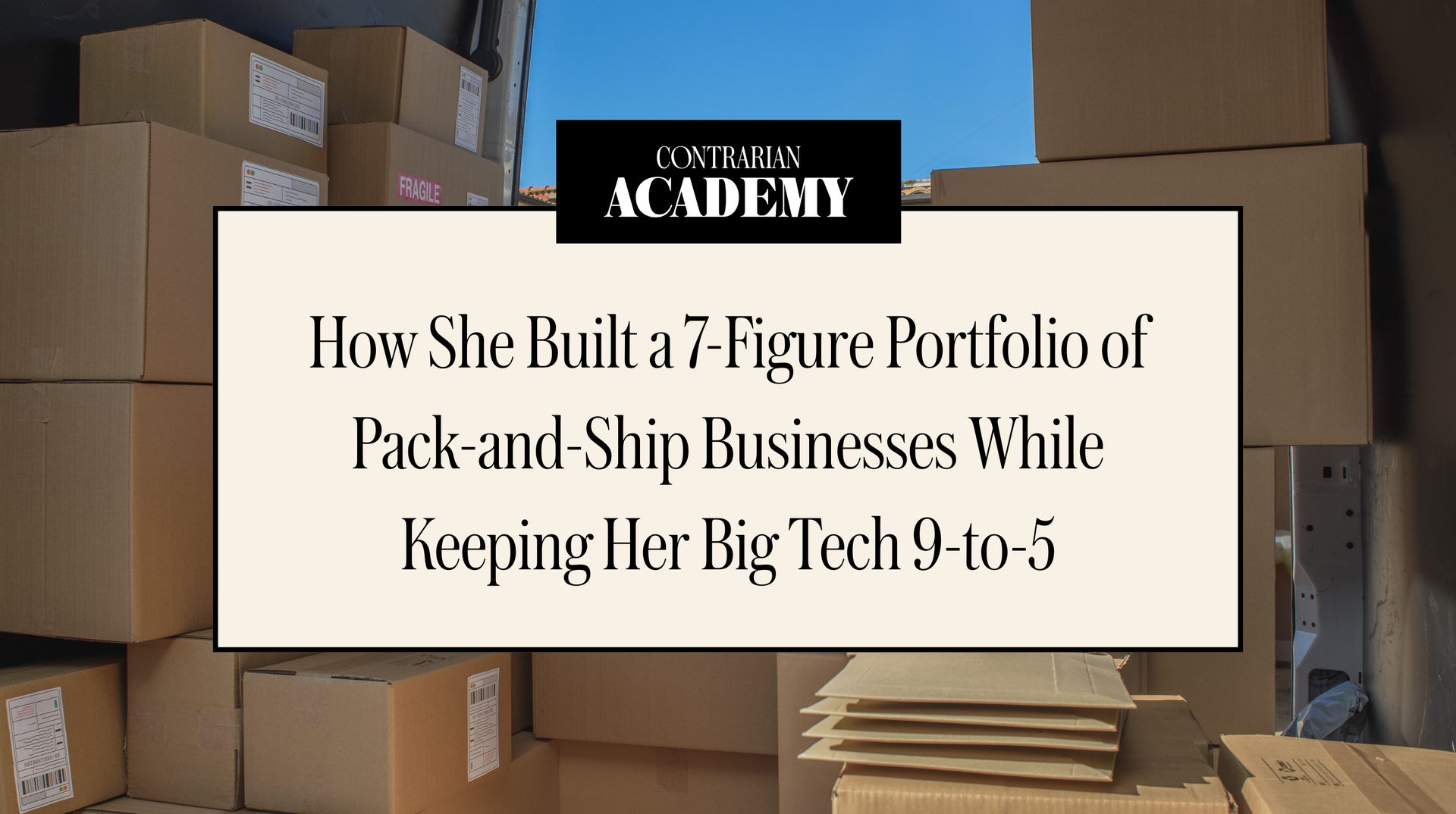 How She Bought 6 Main Street Businesses Without Leaving Her Career in Big Tech