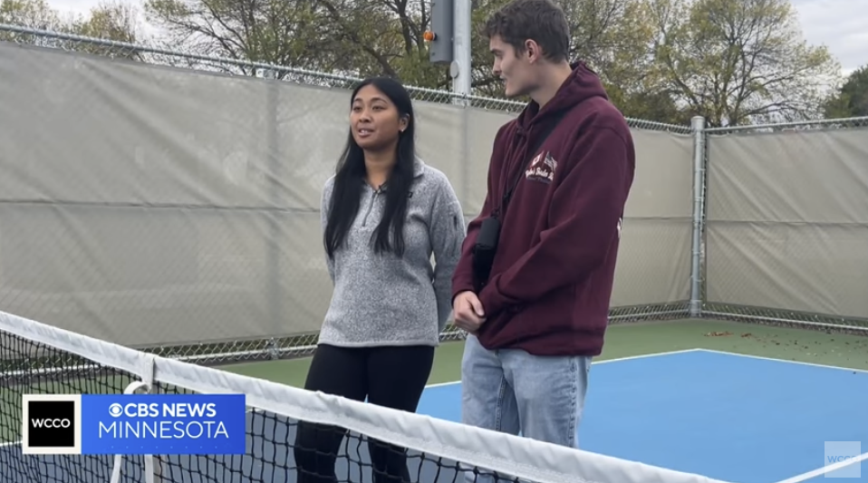 AED saves young pickleball player's life