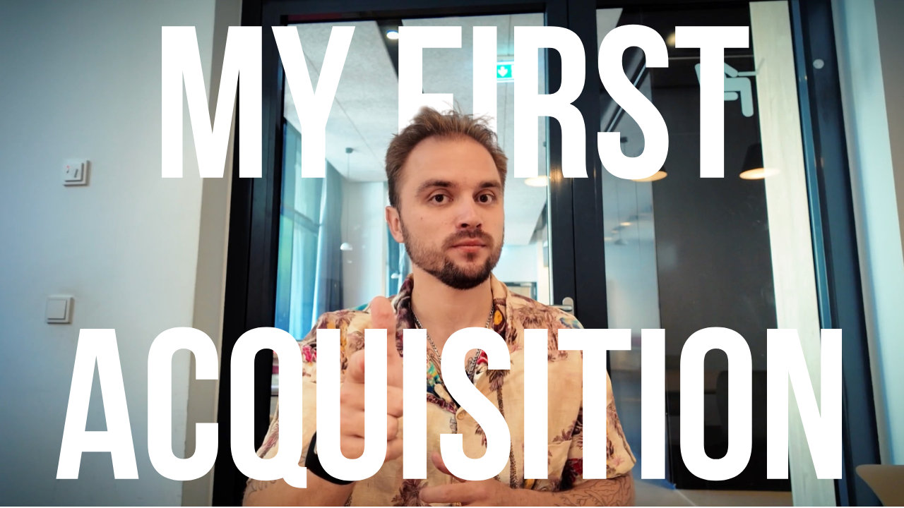 my first m&a deal as a bootstrapped founder