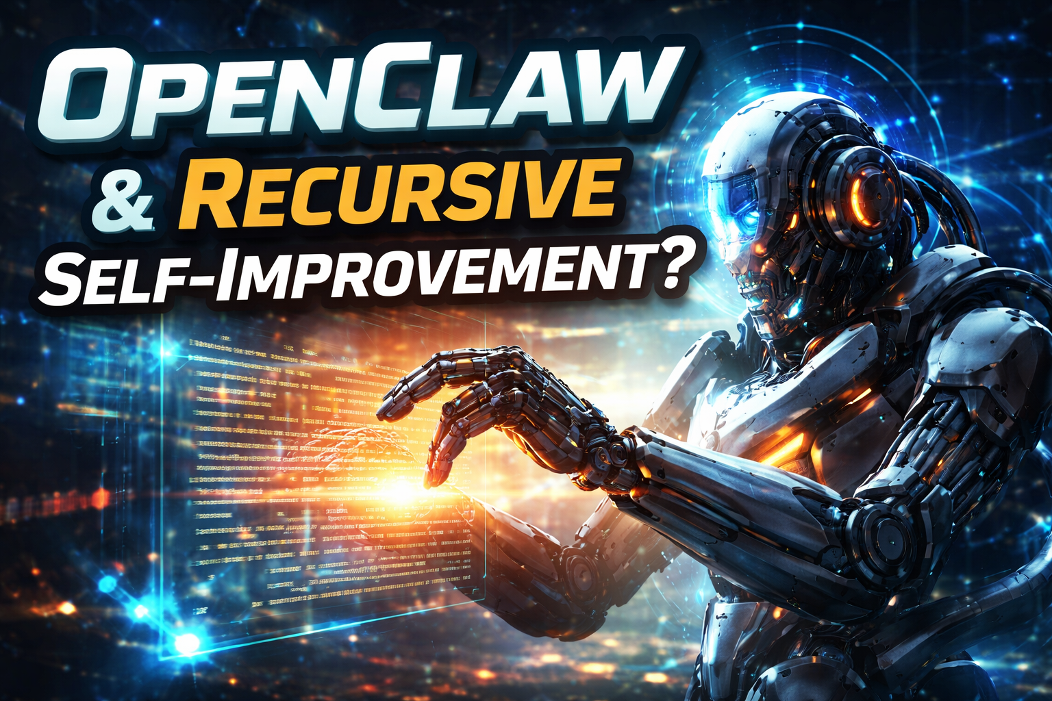 OpenClaw & Recursive Self-ImprovementReal RSI Engine — or Just a Smart Self-Editing Runtime?