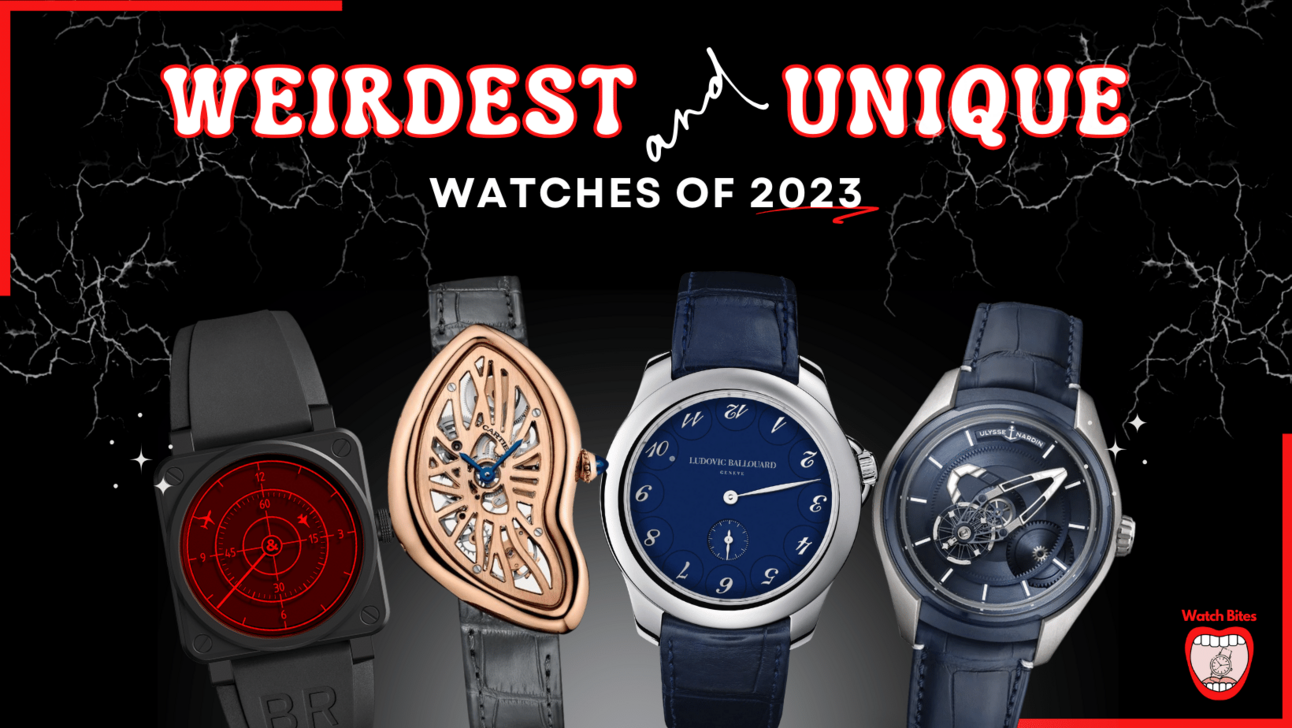 ⌚The Weirdest Watches of 2023!
